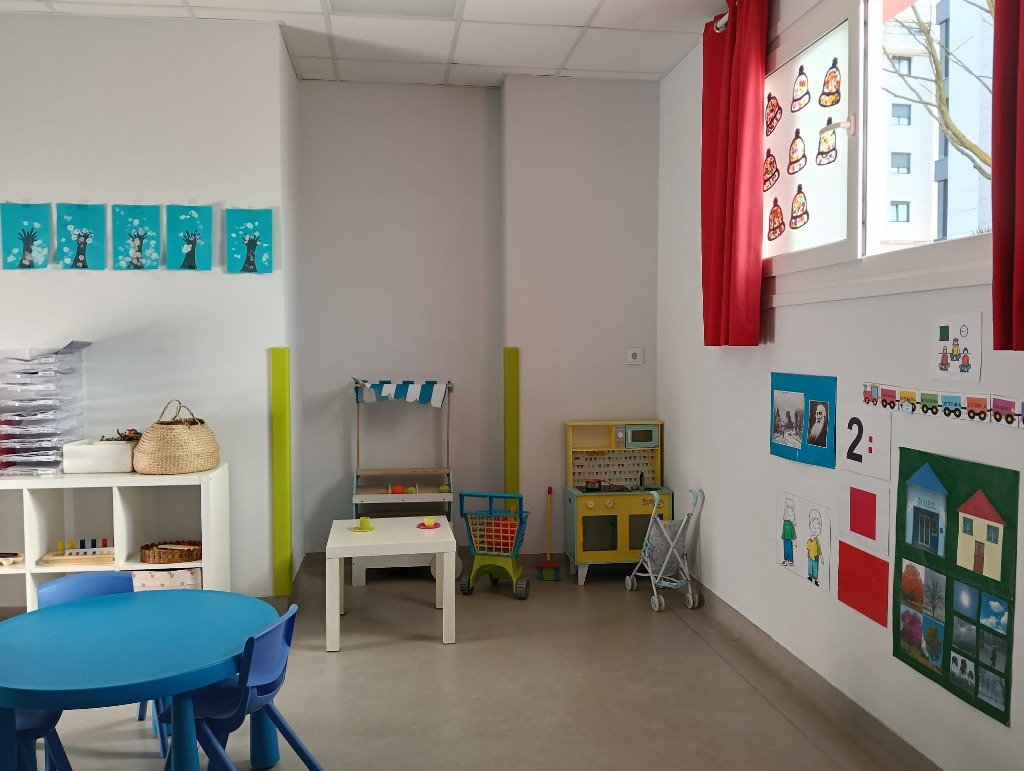 Aula de juegos y actividades