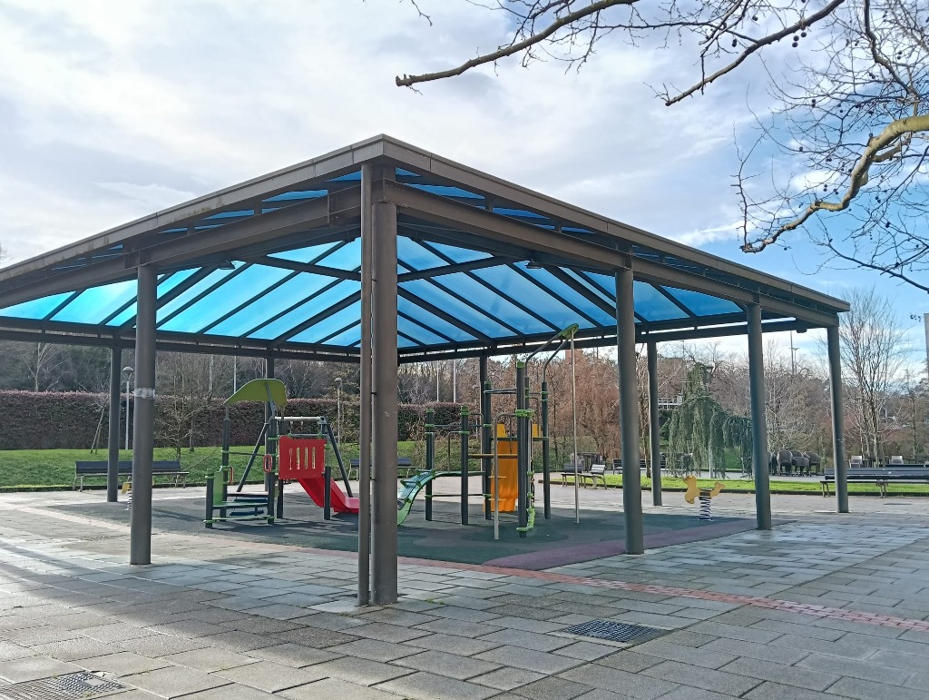 Zonas exteriores cubiertas