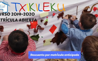 Matrícula abierta curso 2019-2020