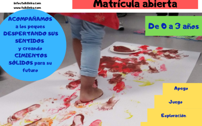 TXIKILEKU – MATRÍCULA ABIERTA CURSO 2020-2021