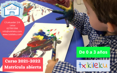 Txikileku – matrícula abierta curso 2021-2022