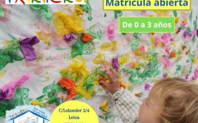 Txikileku – matrícula abierta curso 2022-2023