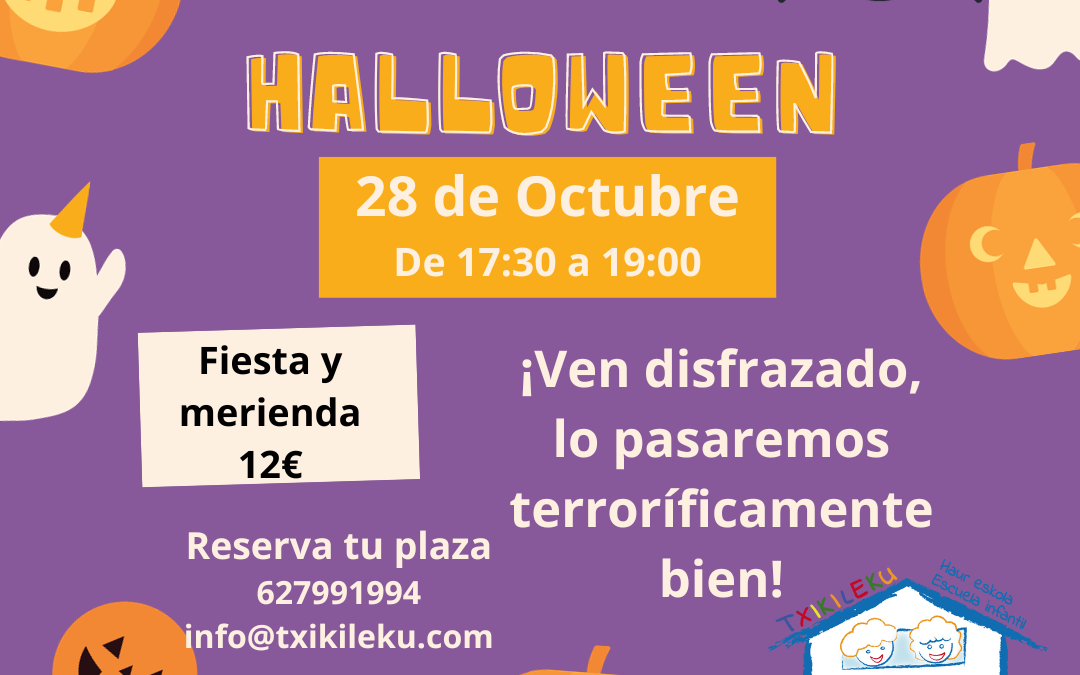Fiesta de Halloween en Txikileku