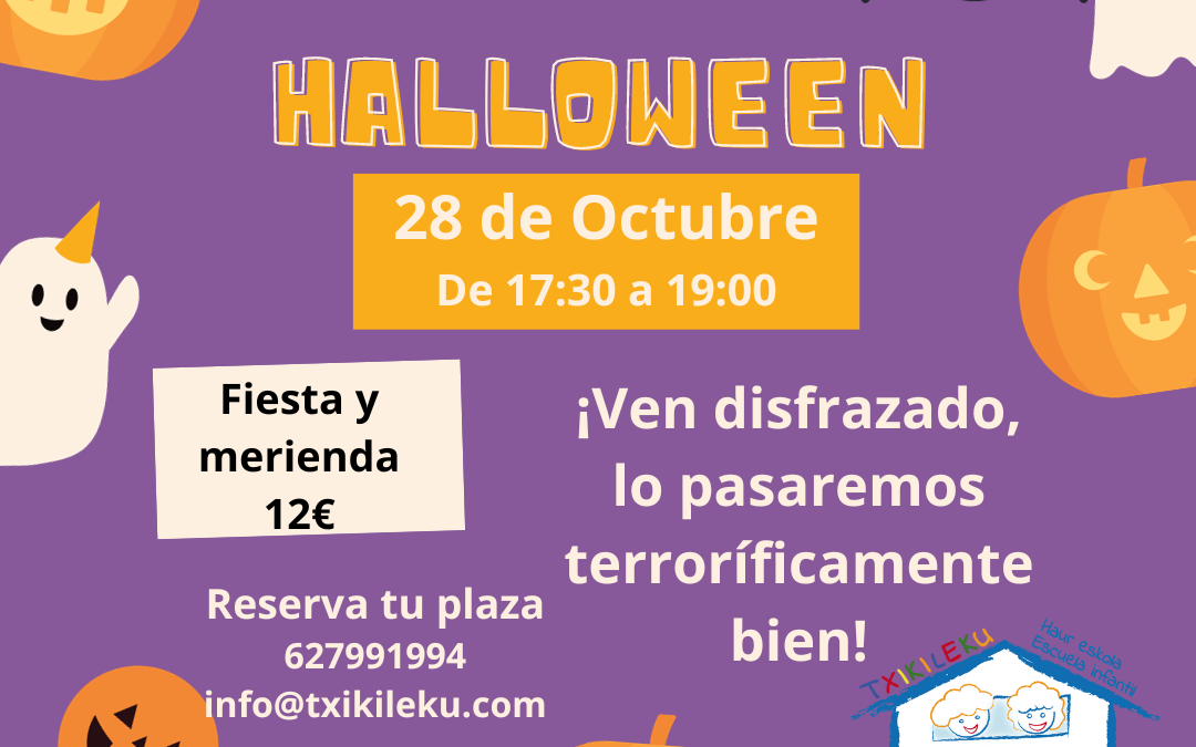 txikileku fiesta de Halloween