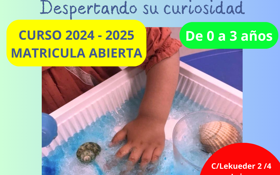 curso 2024-2025 matrícula abierta txikileku