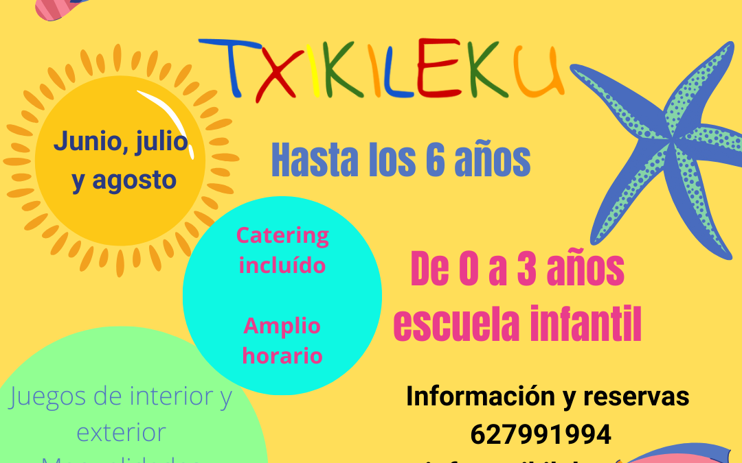 Txikileku campamento colonias de verano